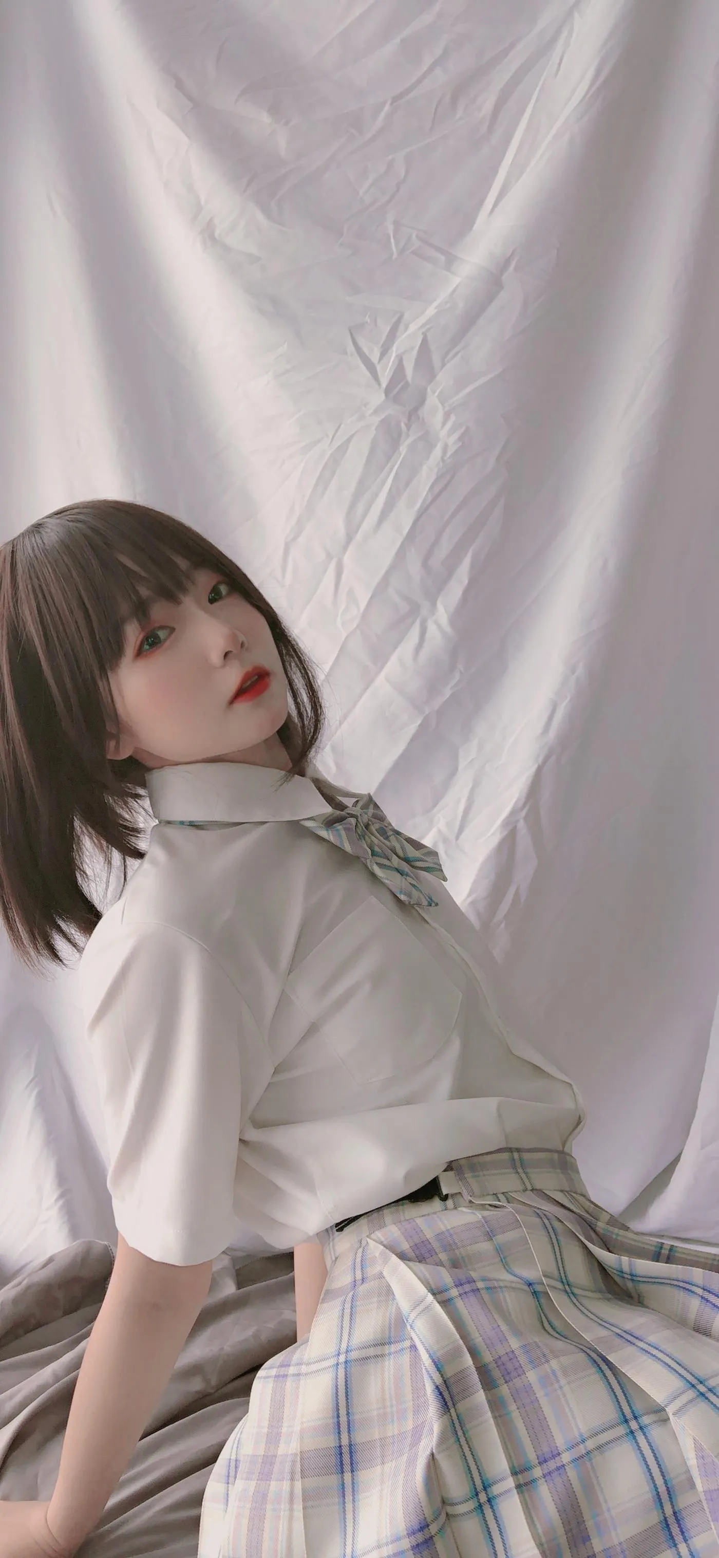 是青水 – NO.12 学妹jk自拍 [33P]插图4